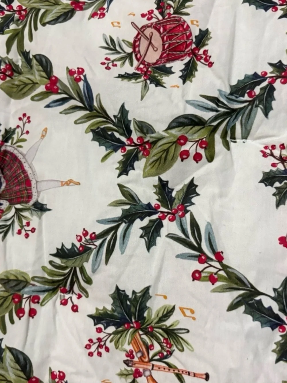 Pottery Barn 12 Days of Christmas Queen Comforter
